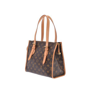 Louis Vuitton Popincourt Handbag Brown Monogram Leather